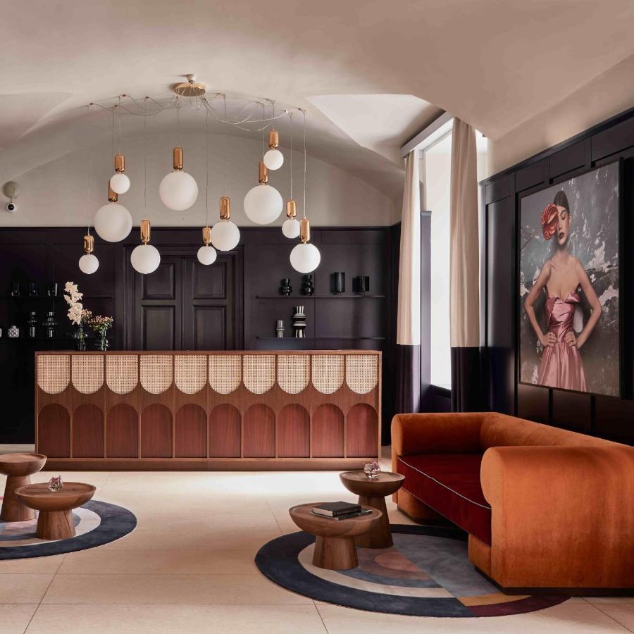 Falkensteiner Boutique Hotel Prága Kültér fotó The bar at the 2019 edition of the London Design Festival
