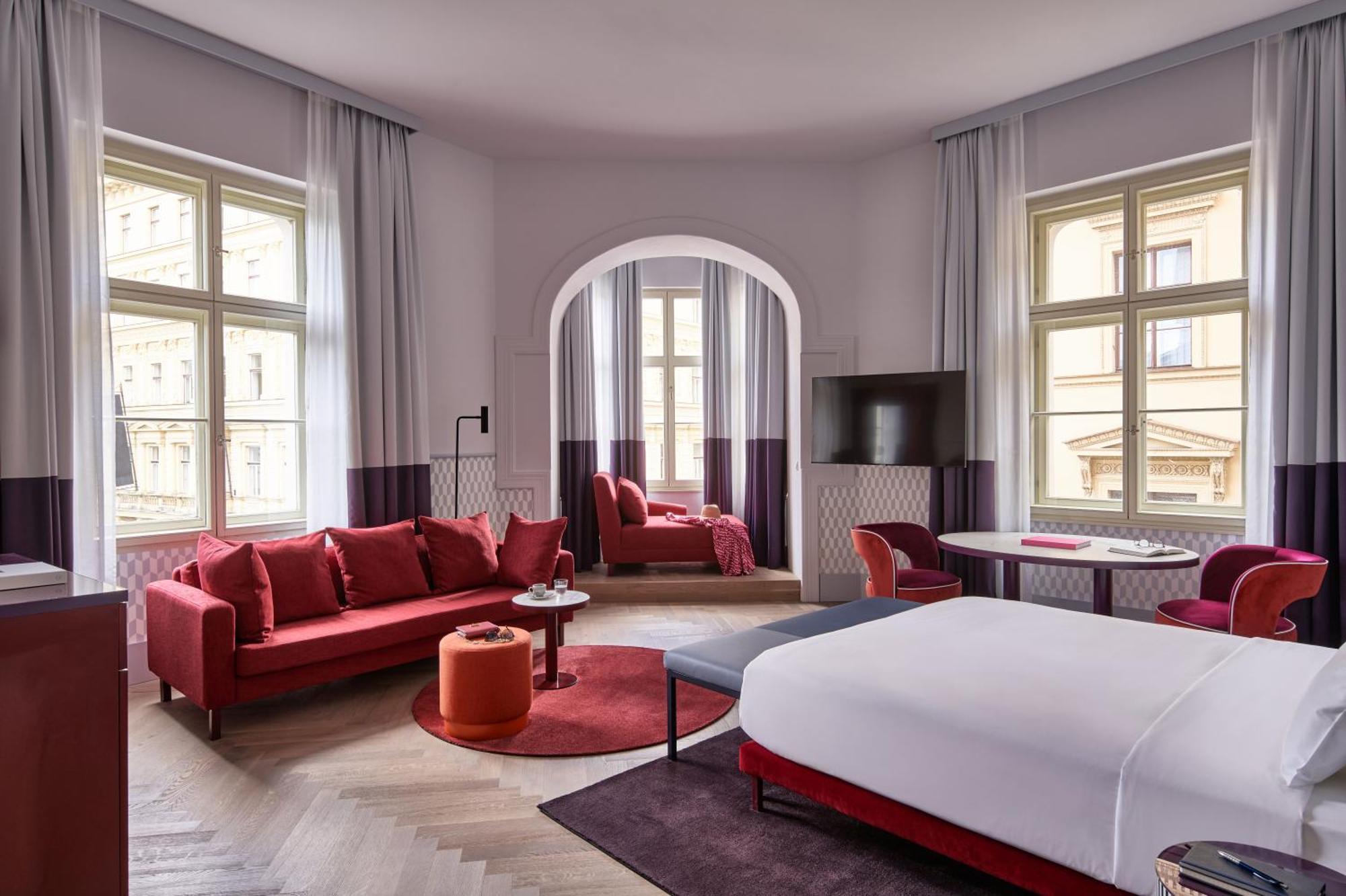 Falkensteiner Boutique Hotel Prága Kültér fotó Suite at Hotel Axelmannstein